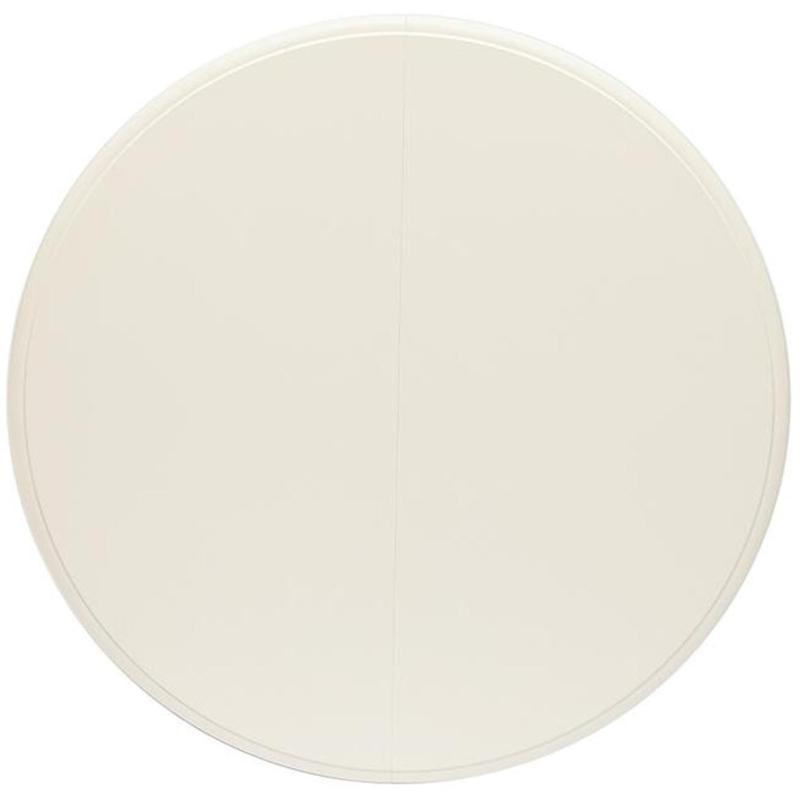 Стол обеденный UT_BEATRICE NEW дер.гевея/мдф,Dia 90+35x76см, pure white 402