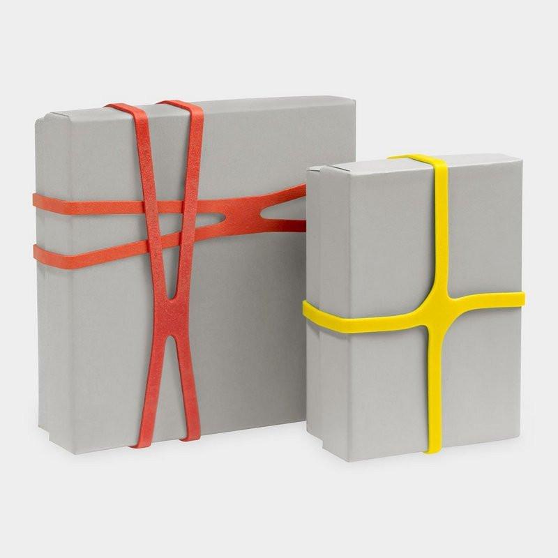 Резинка универсальная Attache Х-образная, 180х11х1 мм, 25 шт, ассорти