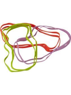 Резинка универсальная Attache Х-образная, 180х11х1 мм, 25 шт, ассорти