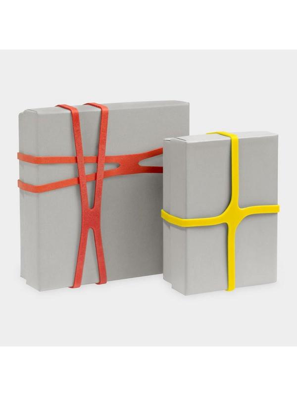 Резинка универсальная Attache Х-образная, 180х11х1 мм, 25 шт, ассорти