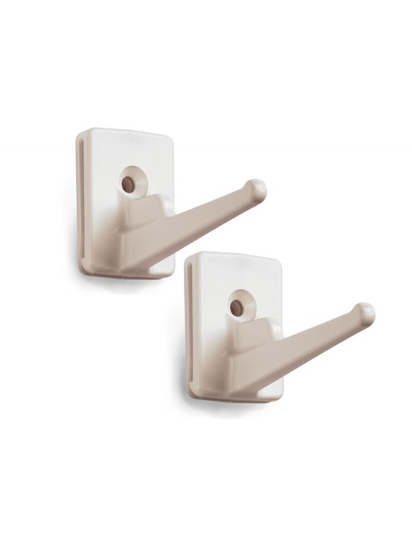 Крючок настенный для инвентаря HACCPER Control Point белый 2шт/уп