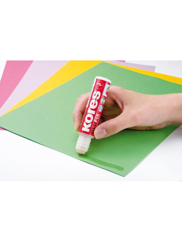 Клей канцелярский 50мл KORES с силиконовым аппликатором 20258