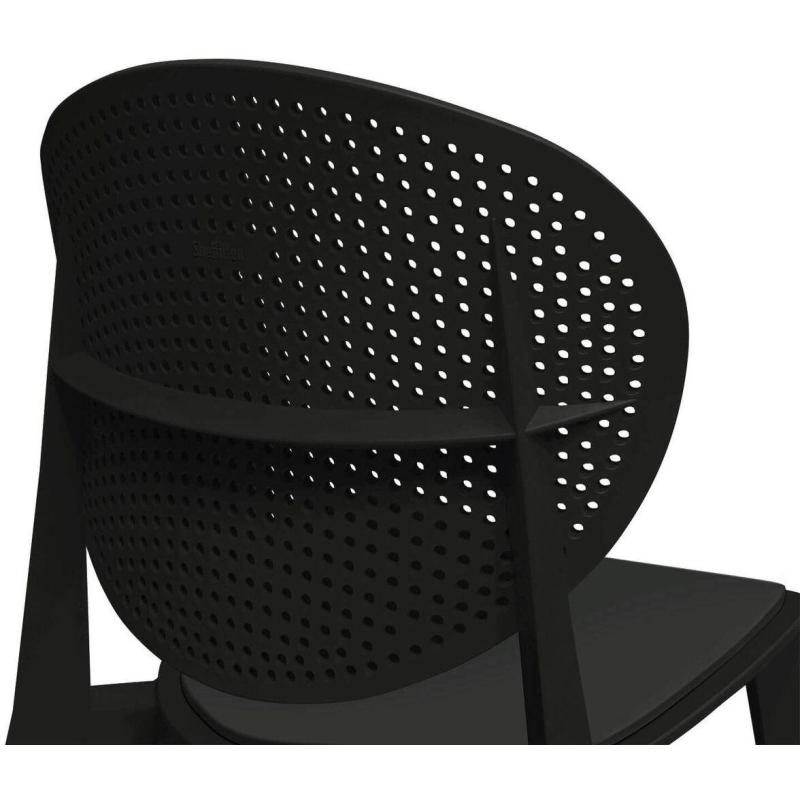 Стул для столовых SHT-S111-P черный/черный