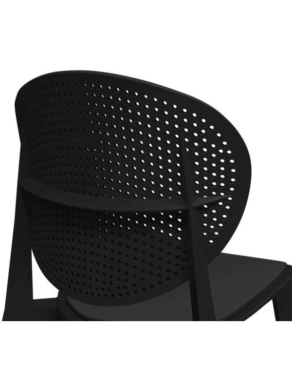 Стул для столовых SHT-S111-P черный/черный