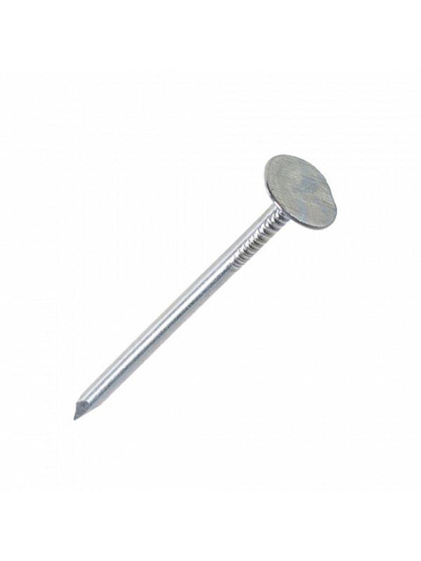 Гвозди строительный оцинк. 4,0х100 (1 кг) - пакет Tech-Krep  101595