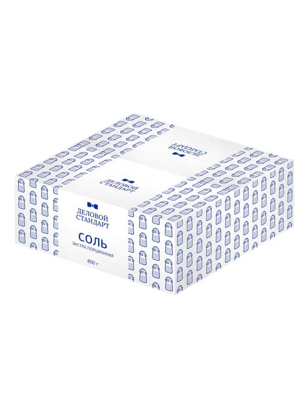 Соль порционная Деловой стандар в стиках по 1 г (800шт/уп)(уп с печатью)