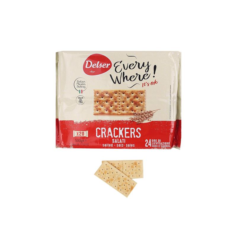 Крекер Delser с солью 500 гр