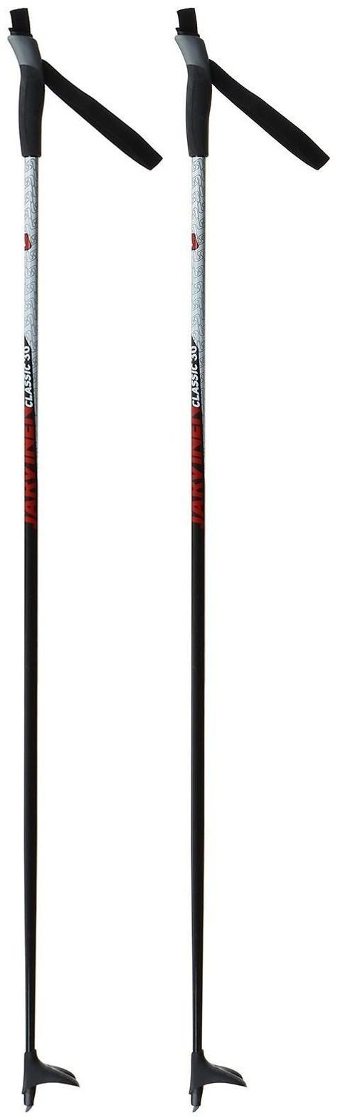 Палки лыжные стеклопластиковые ЦСТ, 120 см, цвета микс