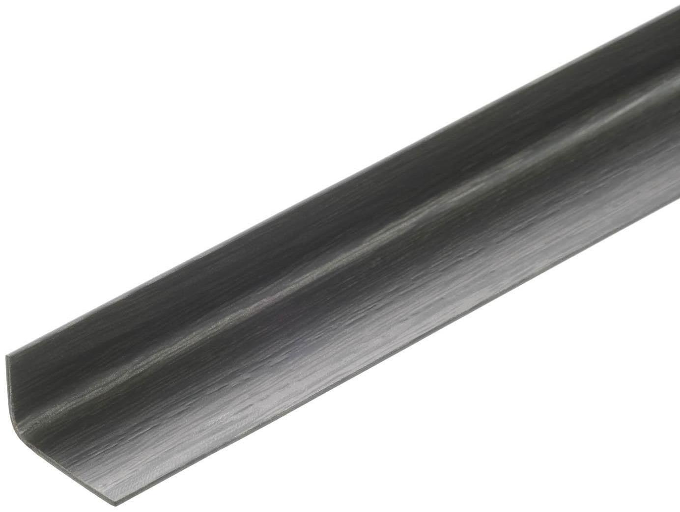 Уголок арочный 20*12, 2,7м венге чёрный