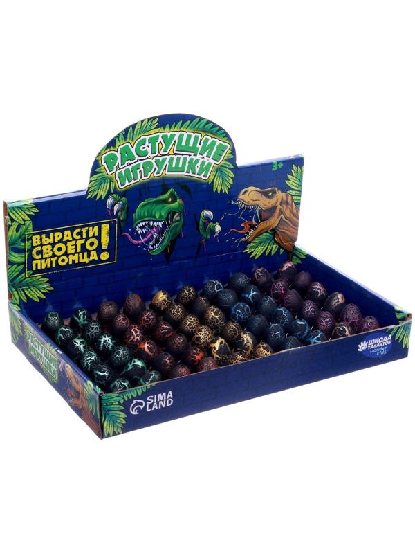 Растущие животные в чёрном яйце №1 мини «Страна динозавров»