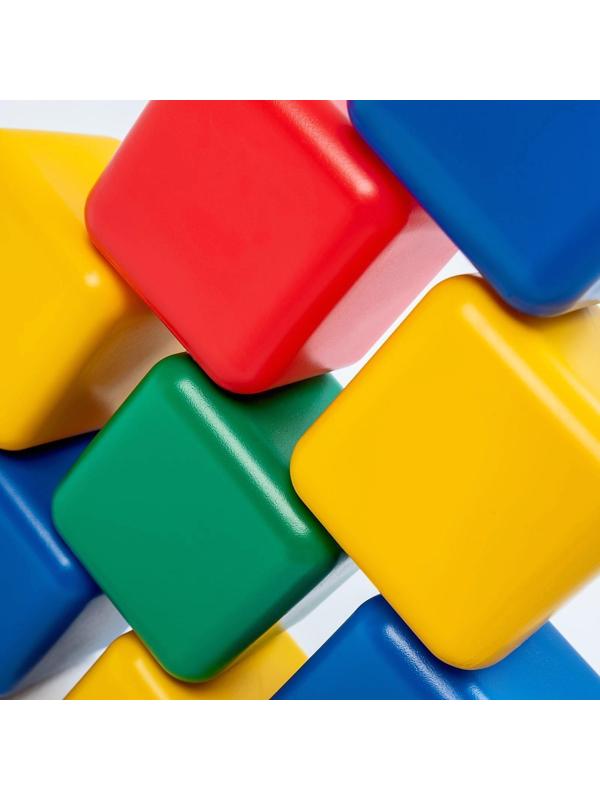 Набор цветных кубиков, 12 штук, 12 х 12 см