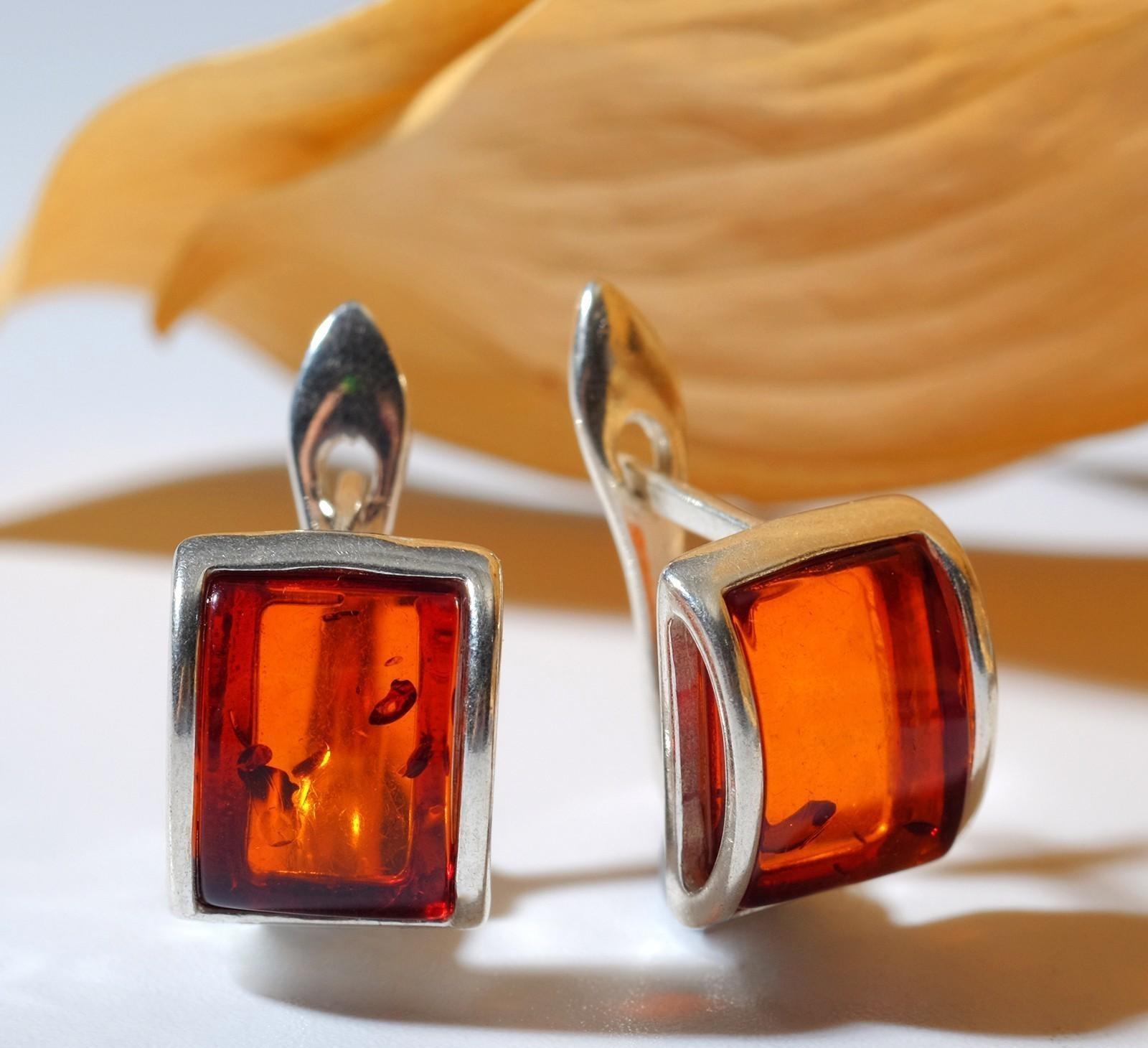 Серьги посеребрение 