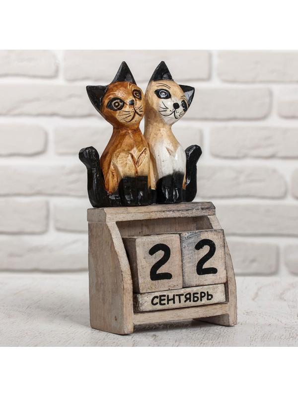 Деревянный календарь 