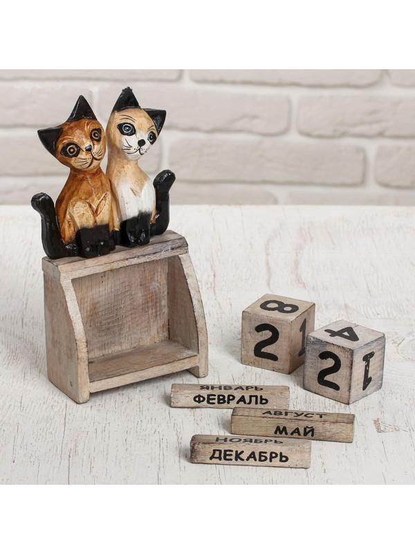 Деревянный календарь 