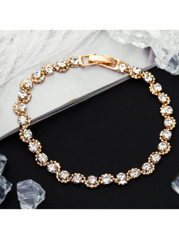 Браслет со стразами 