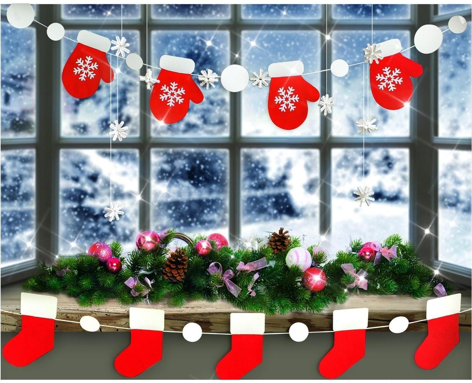 Набор для декора окон «С Новым Годом!», 21 × 29,7 см