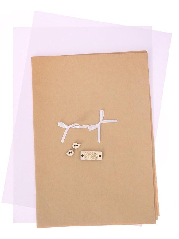 Бумажные украшения на ёлочку «Лесная сказка», набор для декора, 21 × 29,7 см