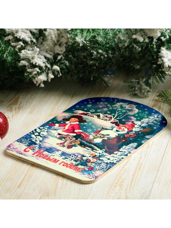 Доска разделочная сувенирная 