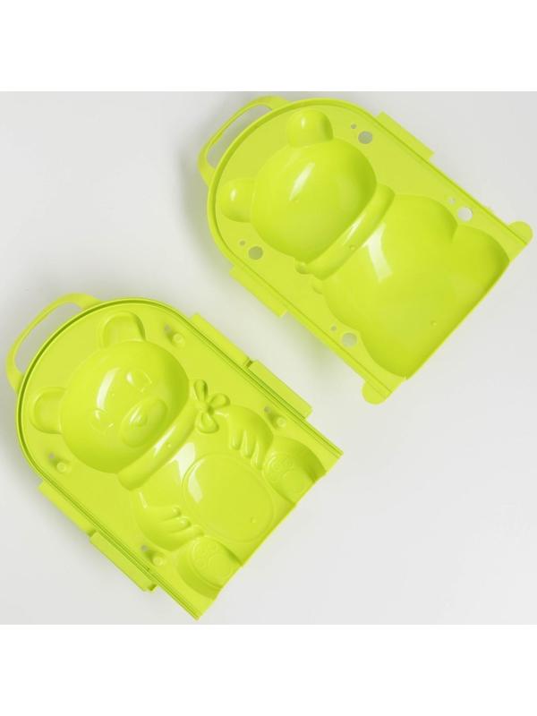 Снежколеп-песколеп «Мишка», цвета МИКС