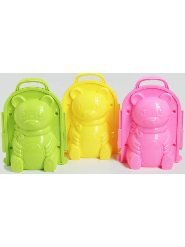 Снежколеп-песколеп «Мишка», цвета МИКС