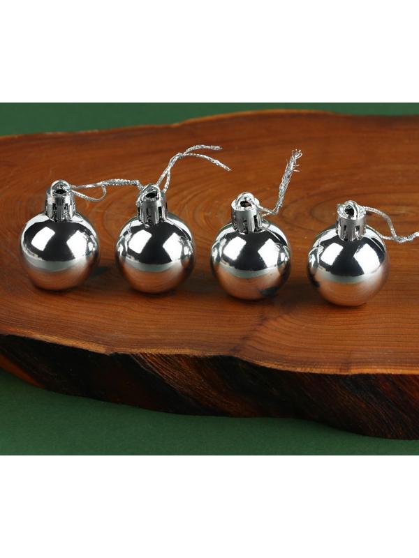 Новогодние витые свечи с декором «Удачного Нового года!», набор