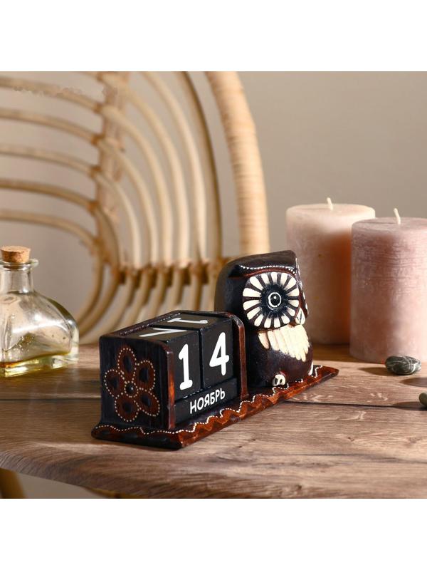 Календарь настольный дерево 