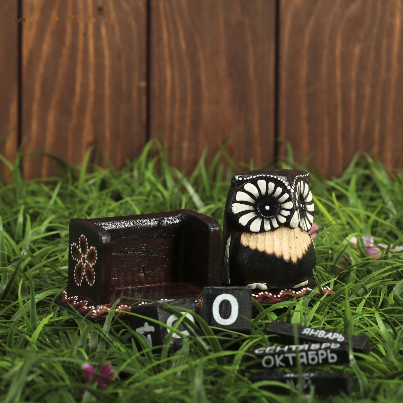 Календарь настольный дерево 