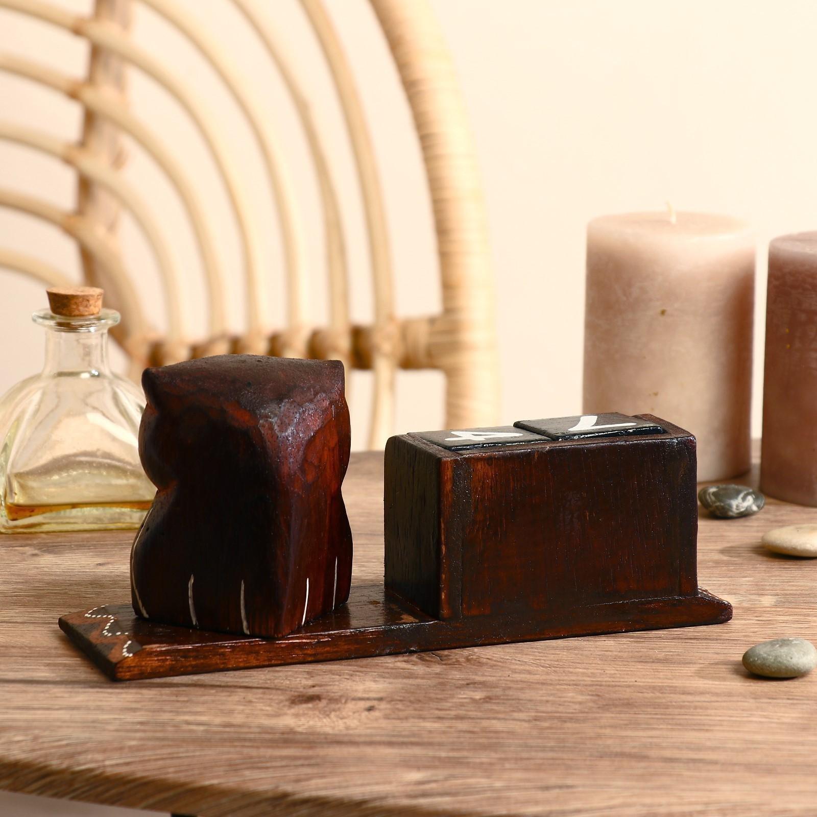 Календарь настольный дерево 