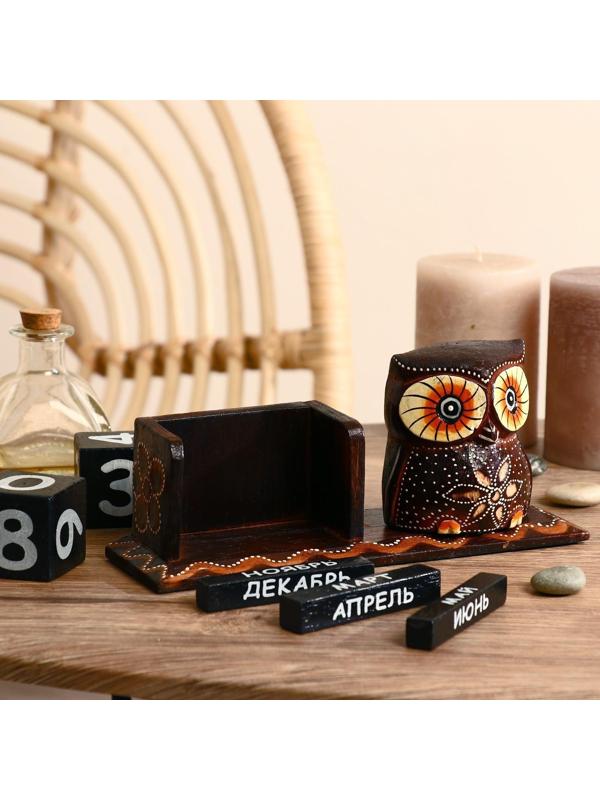 Календарь настольный дерево 