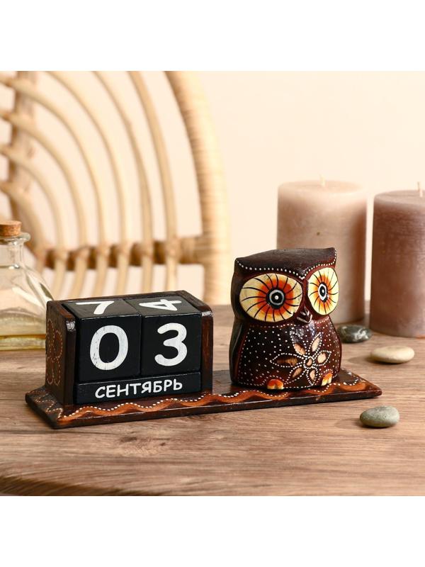 Календарь настольный дерево 