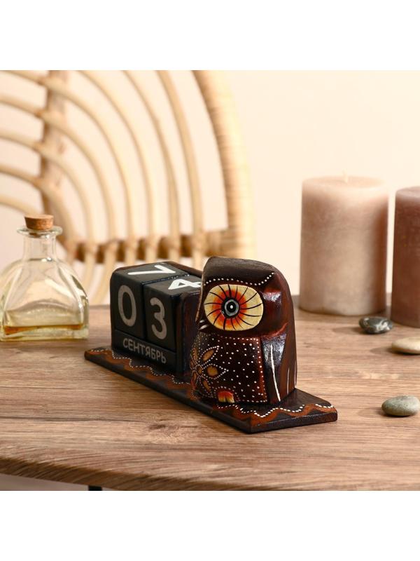 Календарь настольный дерево 