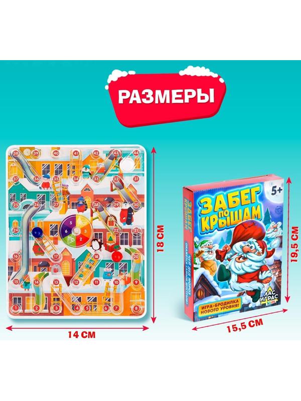 Настольная игра «Забег по крышам»