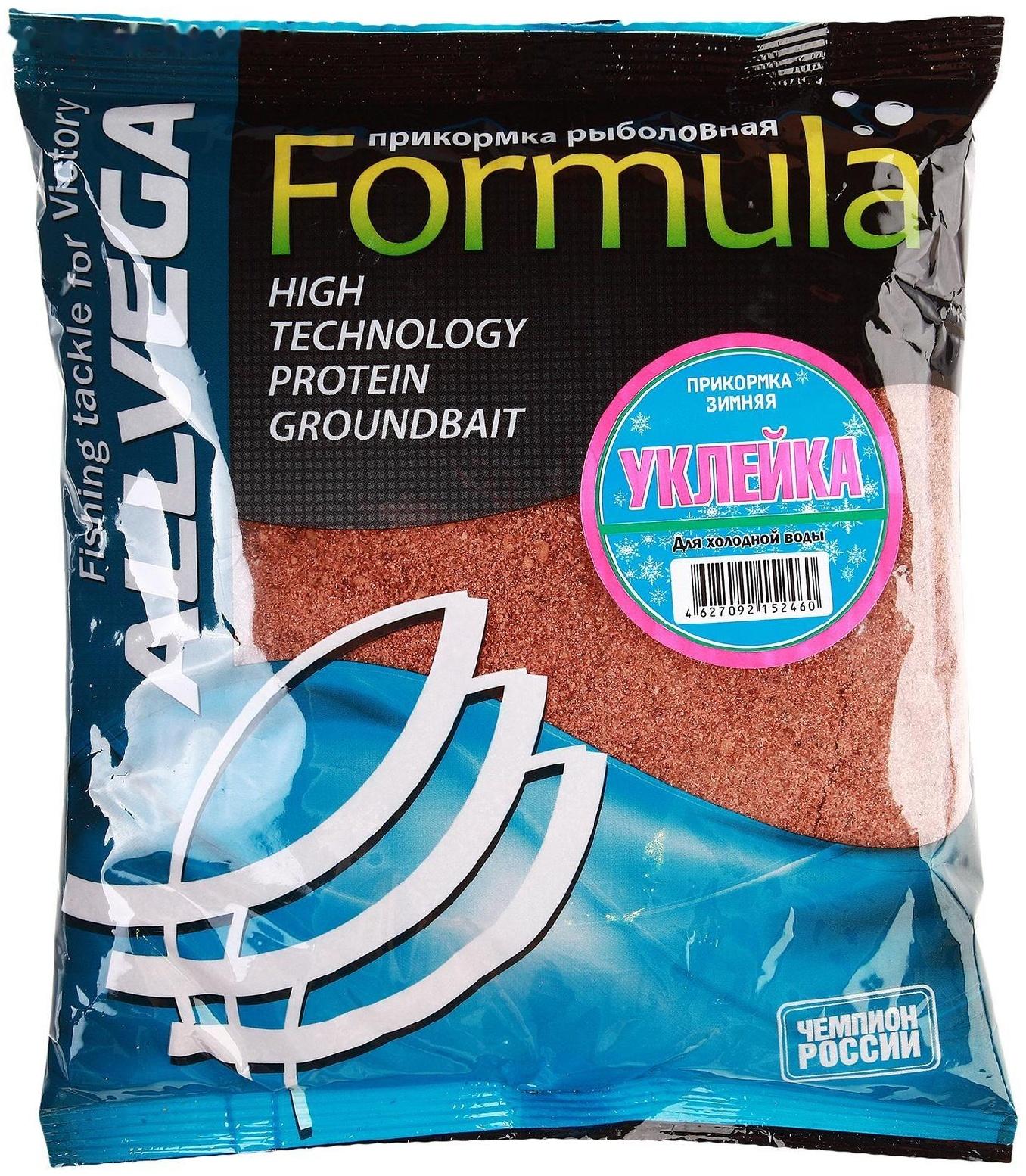 Прикормка зимняя ALLVEGA Formula Winter 500 г, уклейка