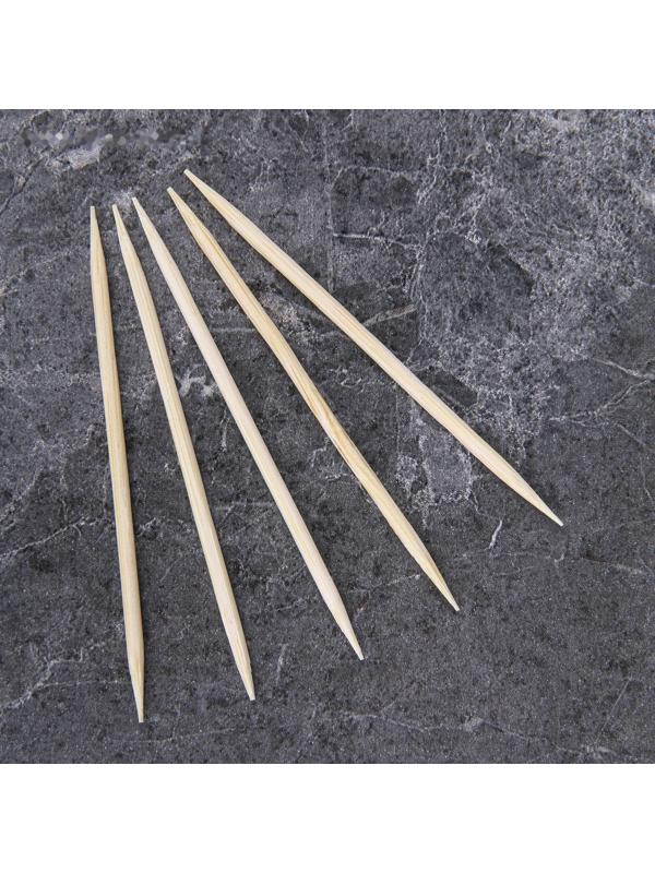 Зубочистки Доляна, 60 шт, цвет МИКС