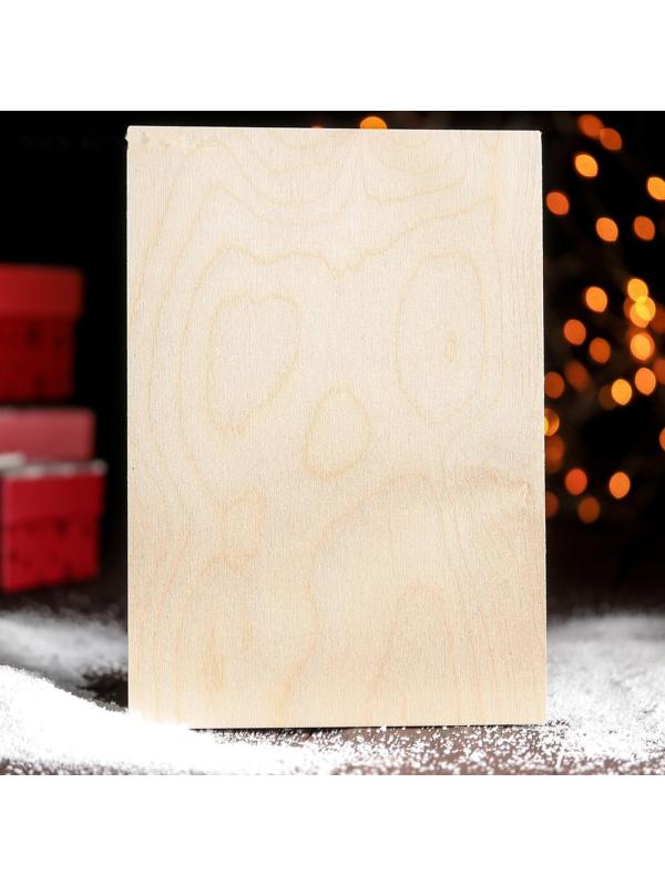 Доска разделочная Доляна «С Новым Годом! Снеговичок», 23×16 см