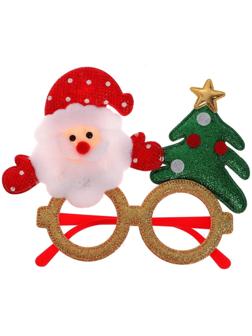 Карнавальные очки «Дедушка с ёлочкой»