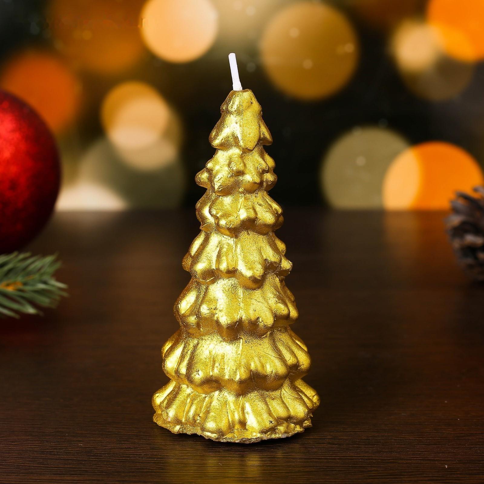 Свеча новогодняя 