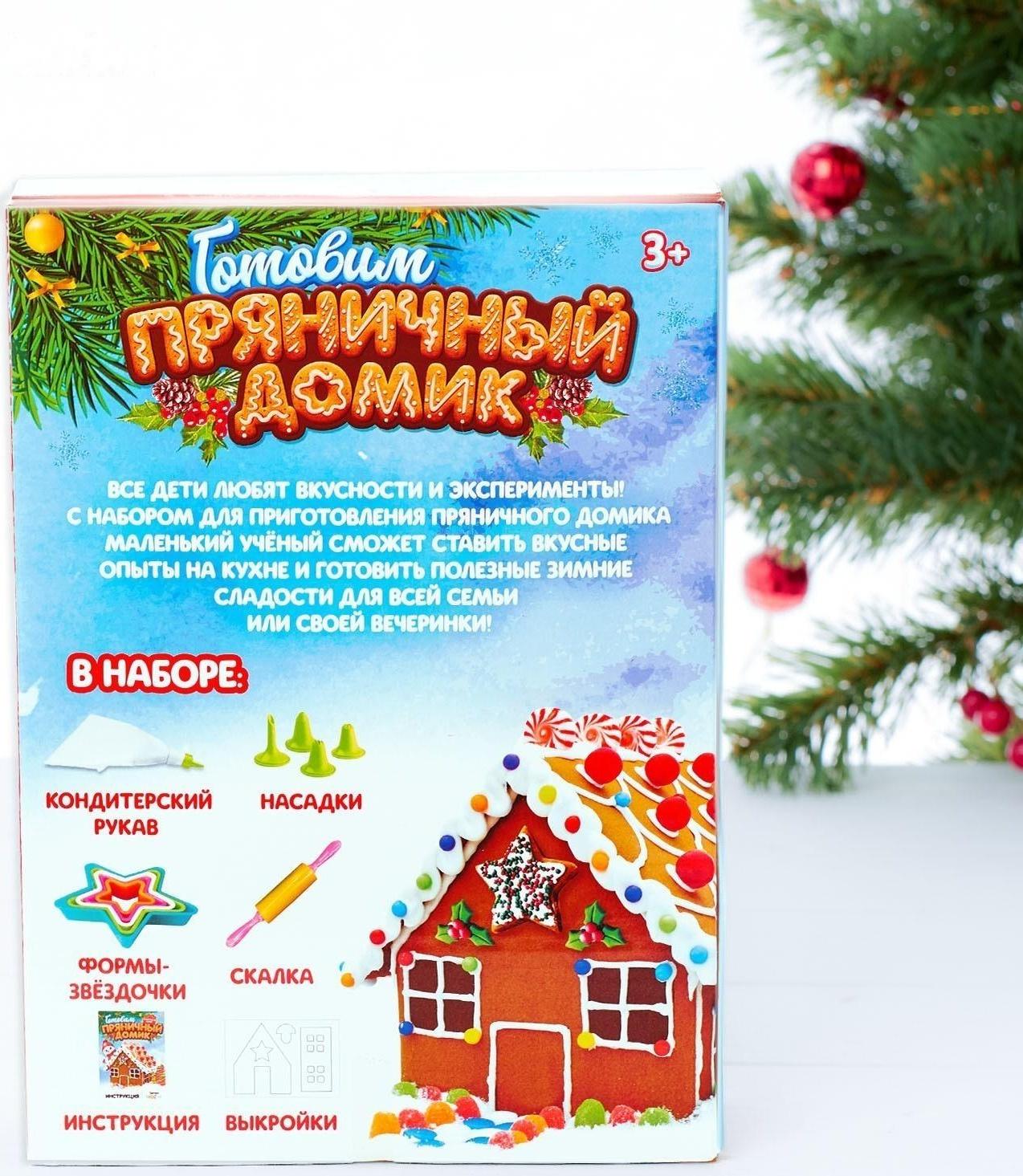 Набор для кулинарии «Готовим Пряничный домик»