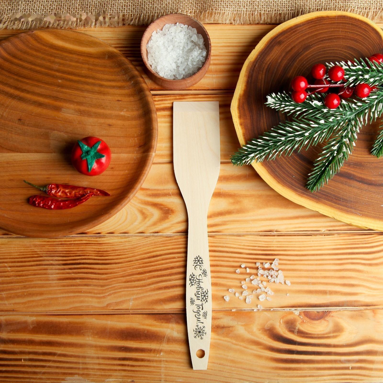 Лопатка деревянная 