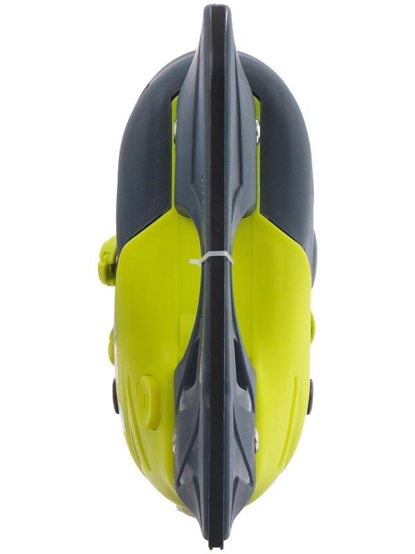 Коньки ледовые детские раздвижные «Монстрики» 223Q, текстиль, пластик, размер 30-33