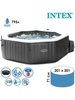 SPA бассейн JET AND BUBBLE DELUXE SET, 201 x 71 см, 220-240V, от 6 лет, 28458 INTEX