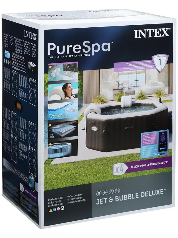 SPA бассейн JET AND BUBBLE DELUXE SET, 201 x 71 см, 220-240V, от 6 лет, 28458 INTEX