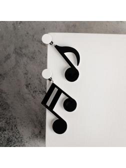 Серьги пластик 