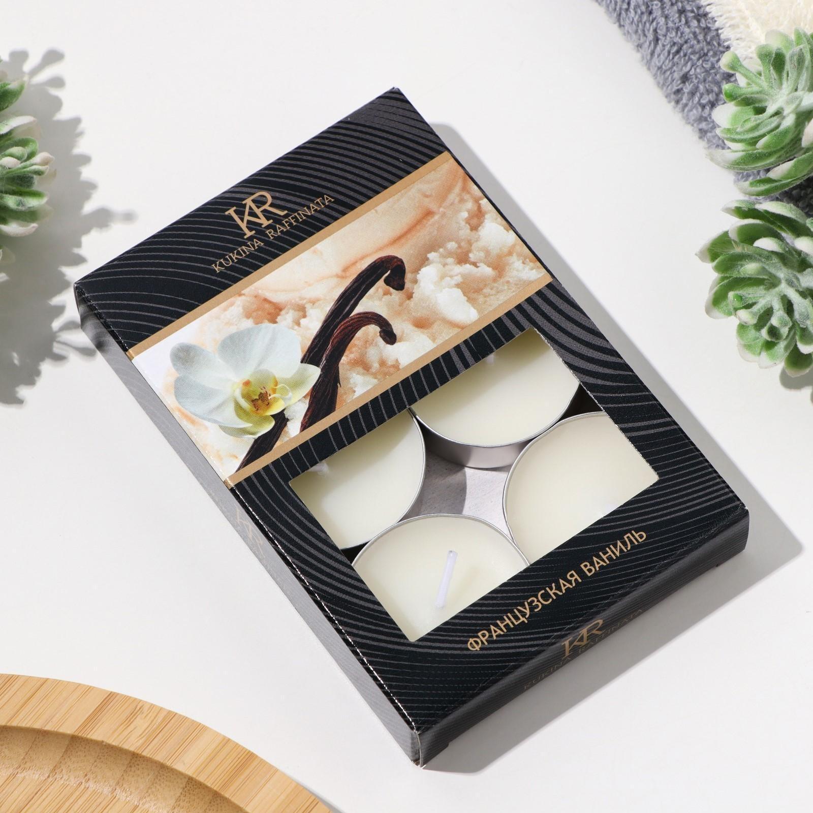 Набор чайных свечей ароматизированных 