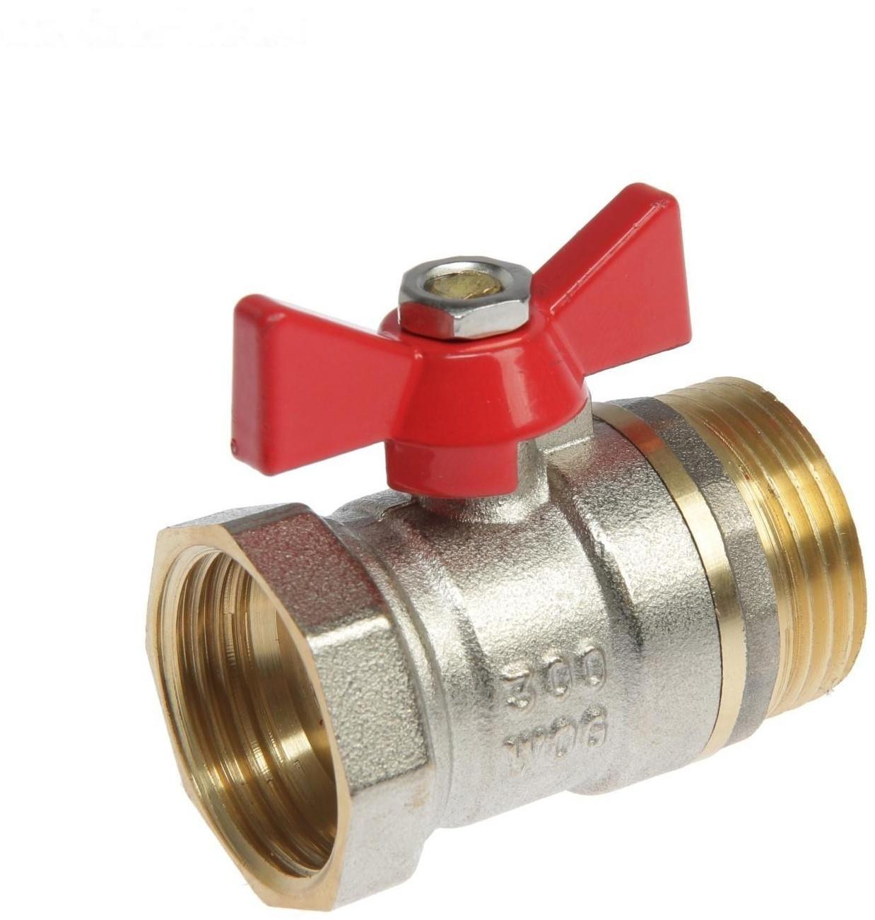 Кран шаровой OTMO, внутренняя/наружная резьба 1