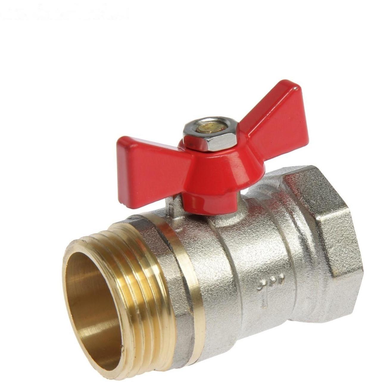 Кран шаровой OTMO, внутренняя/наружная резьба 1