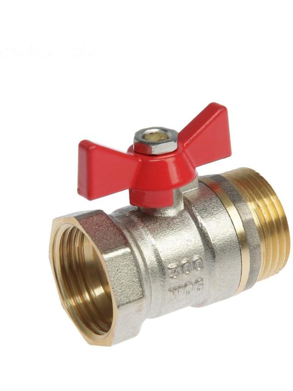 Кран шаровой OTMO, внутренняя/наружная резьба 1