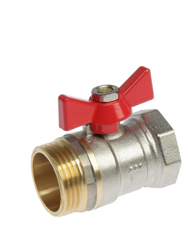 Кран шаровой OTMO, внутренняя/наружная резьба 1