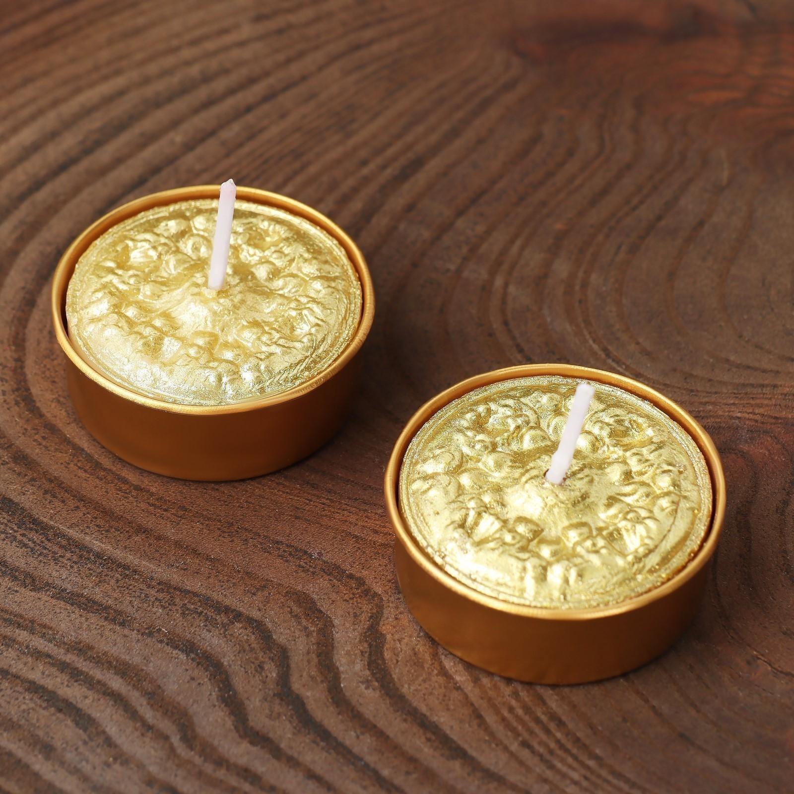 Новогодние свечи «Зимнего волшебства», набор 3 шт.