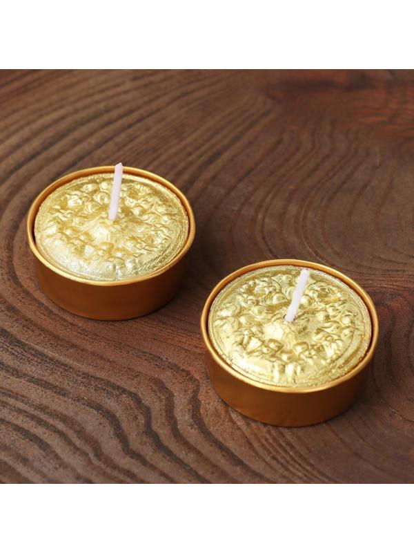 Новогодние свечи «Зимнего волшебства», набор 3 шт.